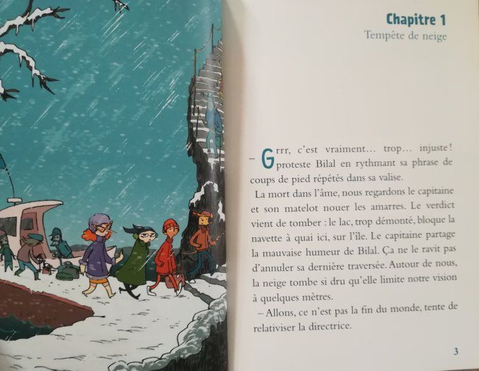 Dix petit Pères Noël, l'école de Pan