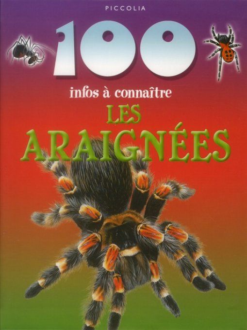 100 infos à connaître, les araignées