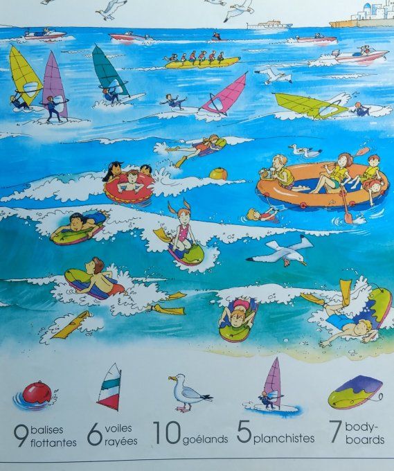 1001 choses à trouver dans la mer