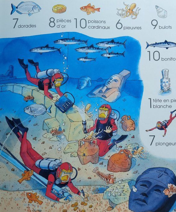 1001 choses à trouver dans la mer