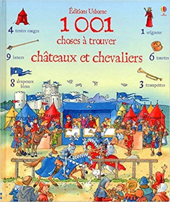 1001 choses à trouver, châteaux et chevaliers