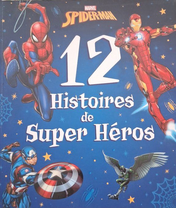 12 histoires de super Héros Spiderman