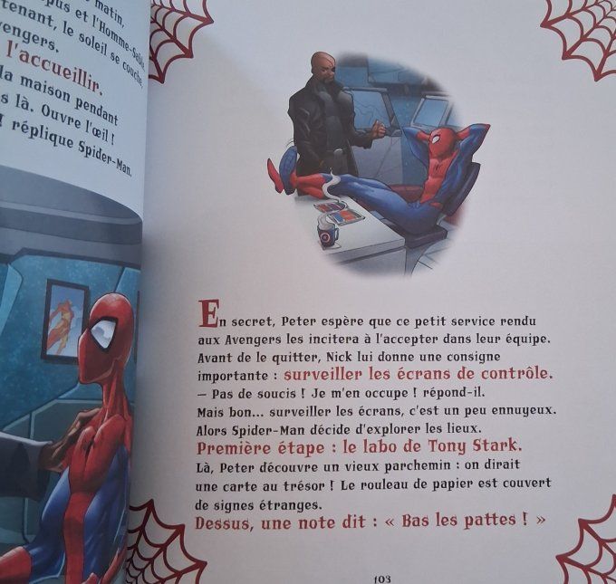 12 histoires de super Héros Spiderman