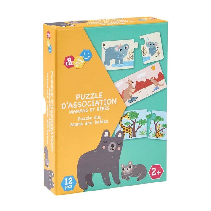 Puzzle association mamans et bébés