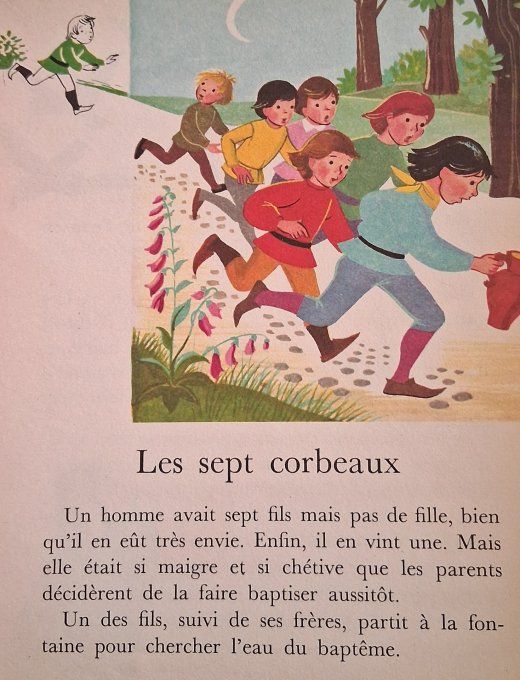 Le roi Barbe-de-Grive, les sept corbeaux