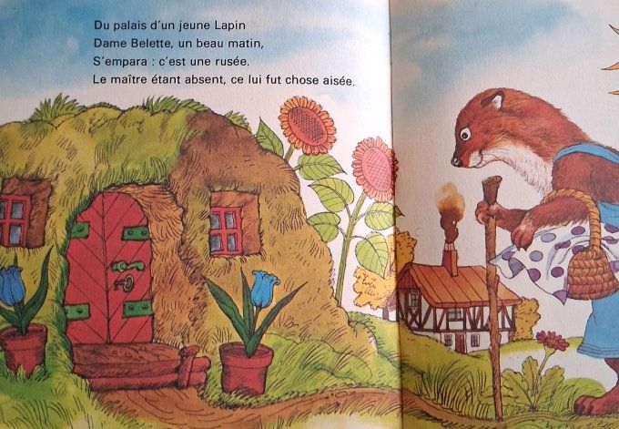 Le chat, la belette et le petit lapin
