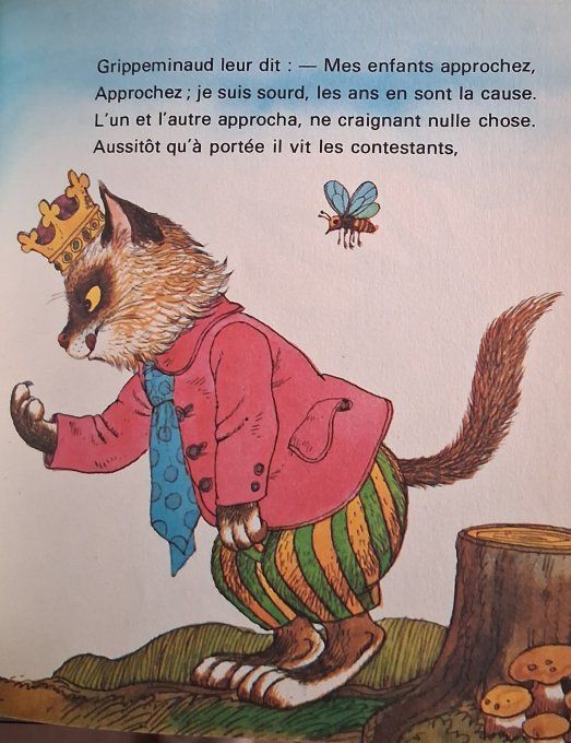 Le chat, la belette et le petit lapin