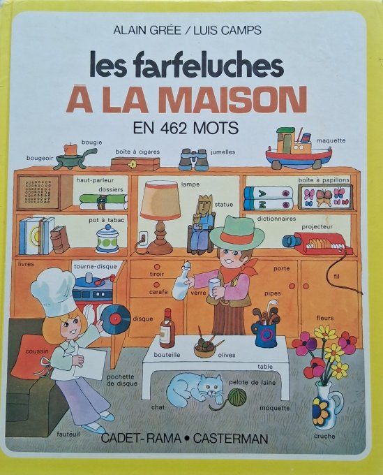 Les farfeluches à la maison en 462 mots