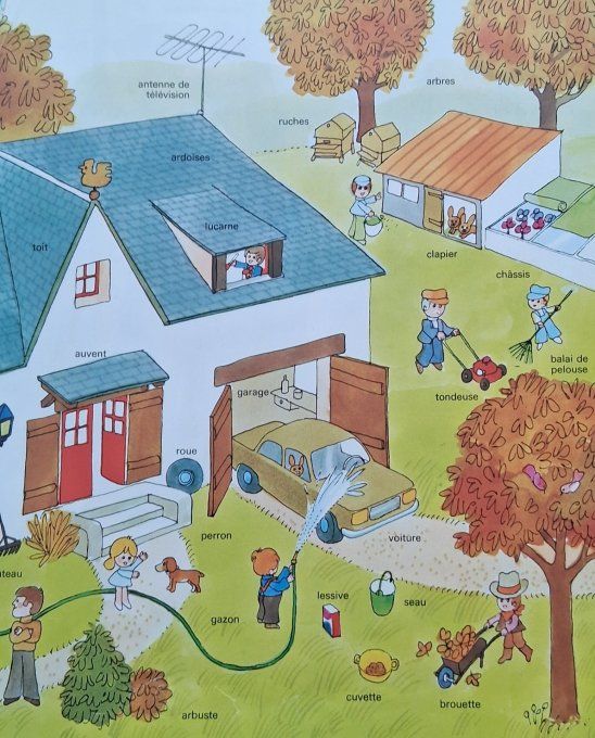 Les farfeluches à la maison en 462 mots