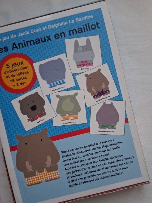 Les animaux en maillot