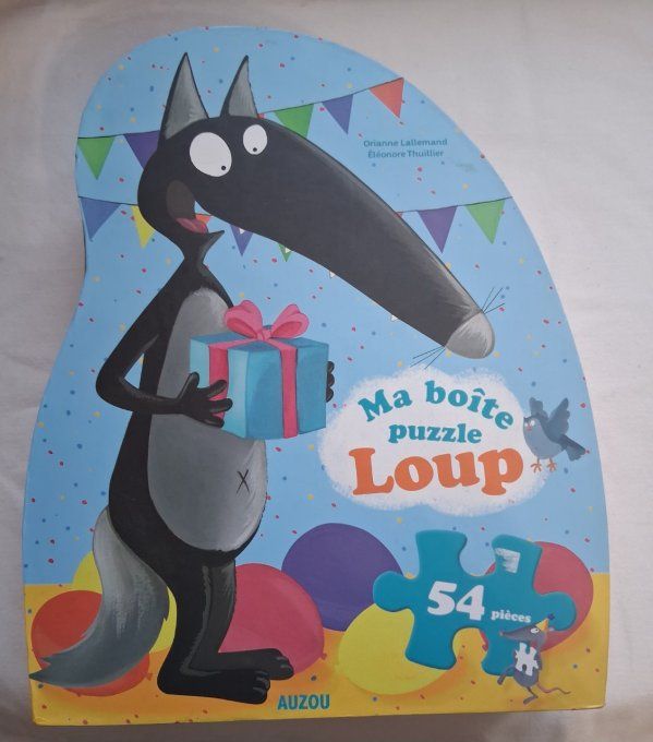 Ma boîte puzzle loup