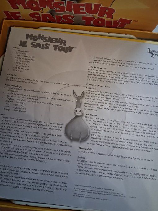 Monsieur je sais tout