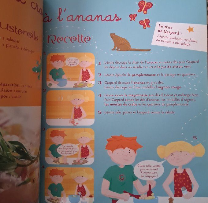 Lot de 3 livres de cuisine