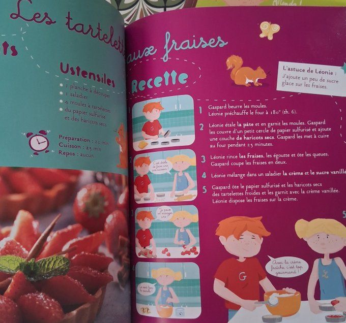 Lot de 3 livres de cuisine