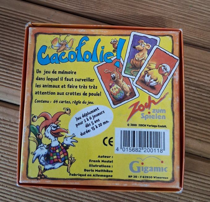 Jeu cacofolie