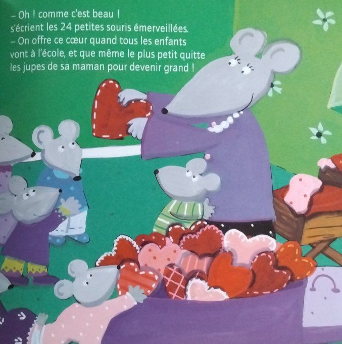 24 petites souris vont à l'école