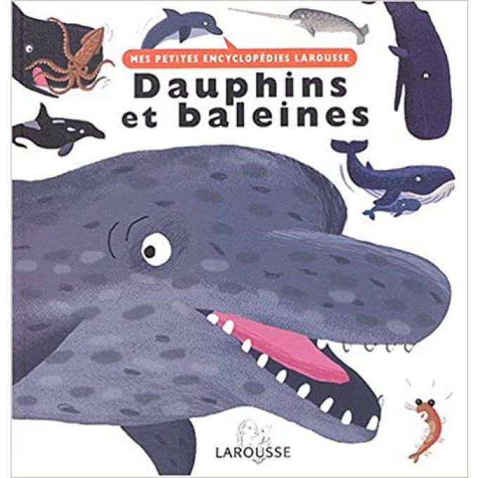 Dauphins et baleines, mes petites encyclopédies Larousse