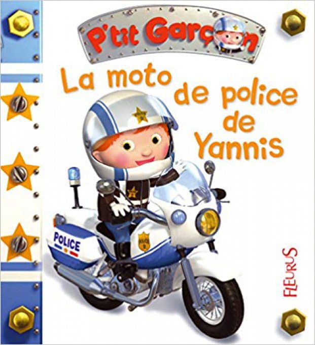 P'tit garçon, la moto de police de Yannis