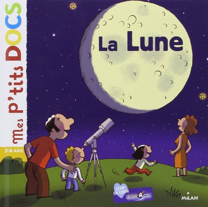 La lune, mes p'tits docs