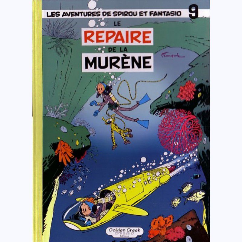Les aventures de Spirou et Fantasio, le repaire de la murène tome 9