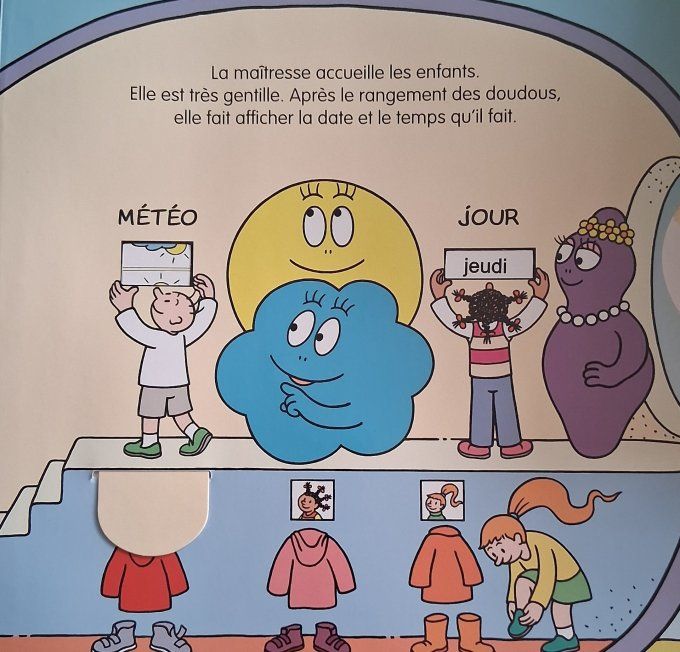 A l'école des Barbapapa