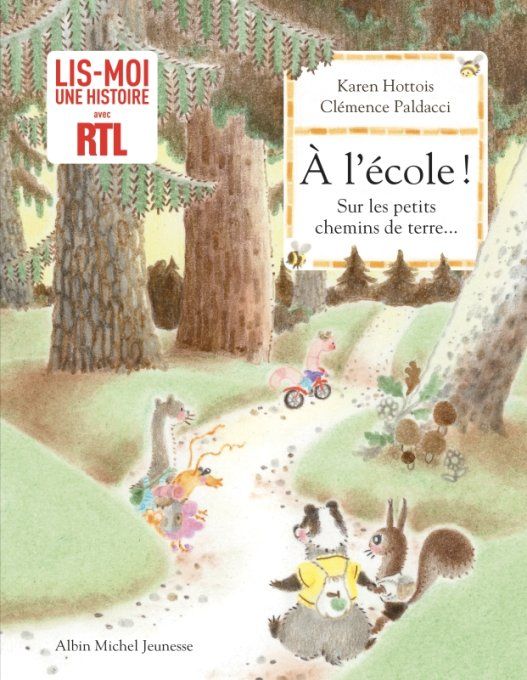 A l'école sur les petits chemins de terre...