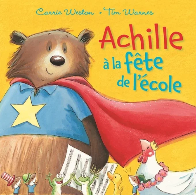 Achille à la fête de l'école