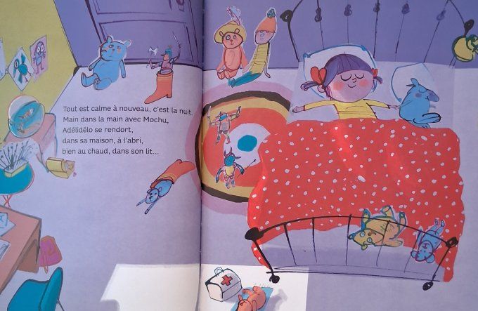 Adélidélo au pied, cauchemar !