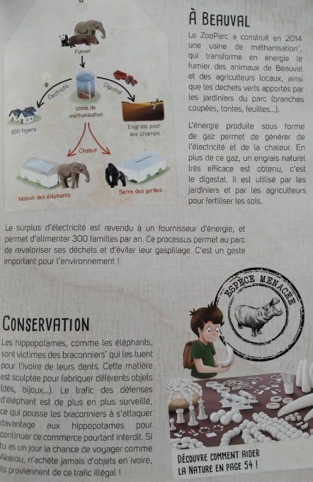 Akerou sur les traces des animaux de Beauval