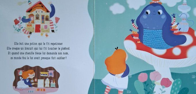 Alice au pays des merveilles, mes jolies fables à toucher