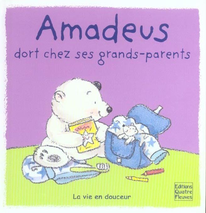 Amadeus dort chez Ses grands-parents
