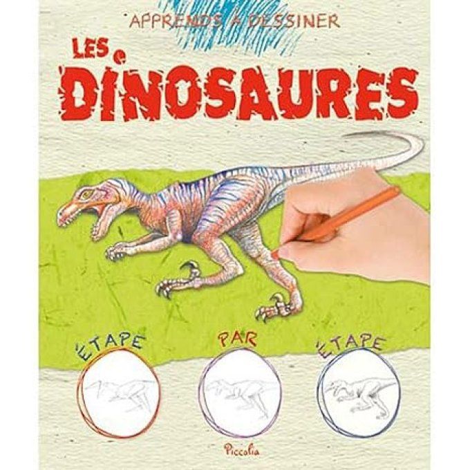 Apprends à dessiner les dinosaures