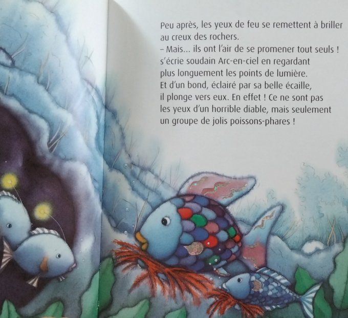 Arc-en-ciel tremble de peur