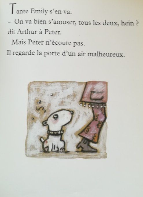 Arthur et le chien Anglais