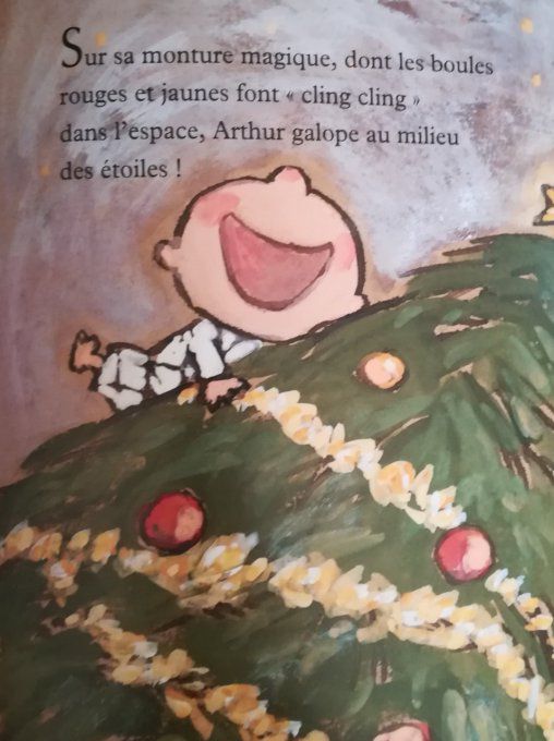 Arthur et les baskets du sapin de Noël