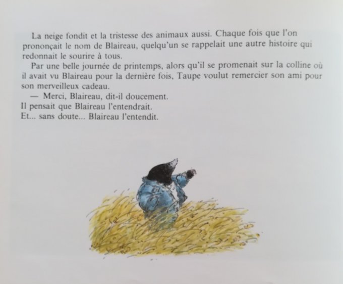 Au revoir blaireau