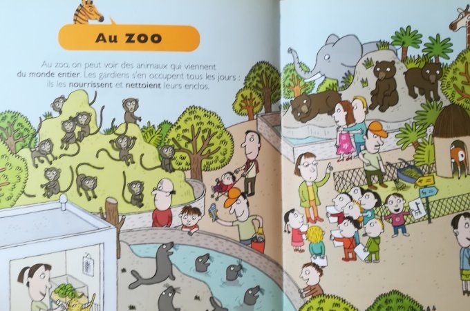 Au zoo, mes petites encyclopédies Larousse