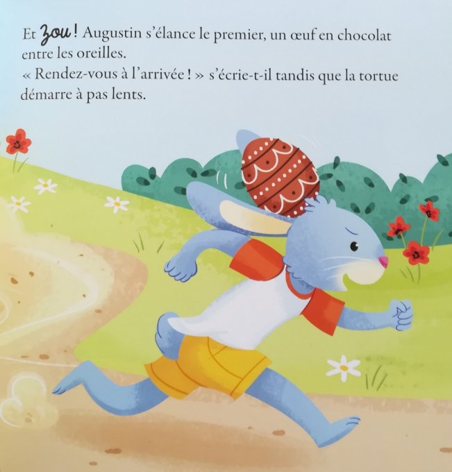 Augustin et la course aux oeufs de Pâques, mes p'tits albums