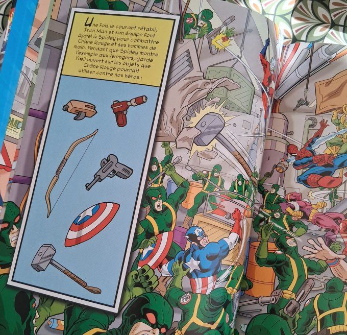 Cherche et trouve Marvel Avengers