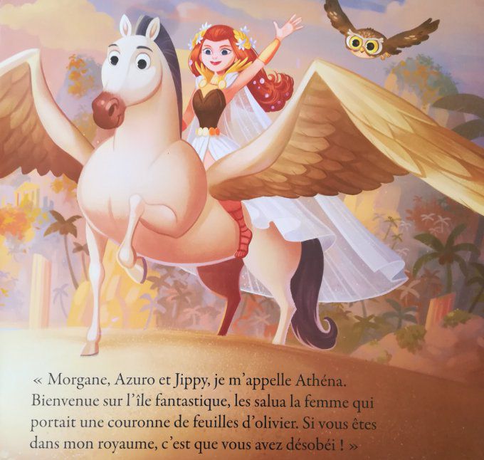 Azuro et l'île fantastique mes p'tits albums
