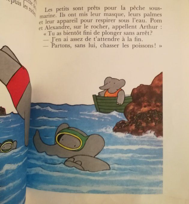 Babar à la mer