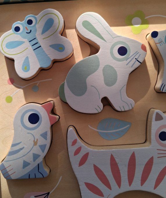 Puzzle Djeco Baby Animali