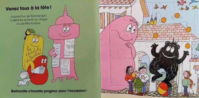 Barbapapa, livre puzzle