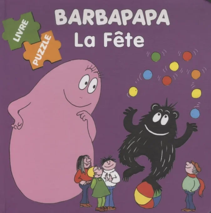 Barbapapa, livre puzzle