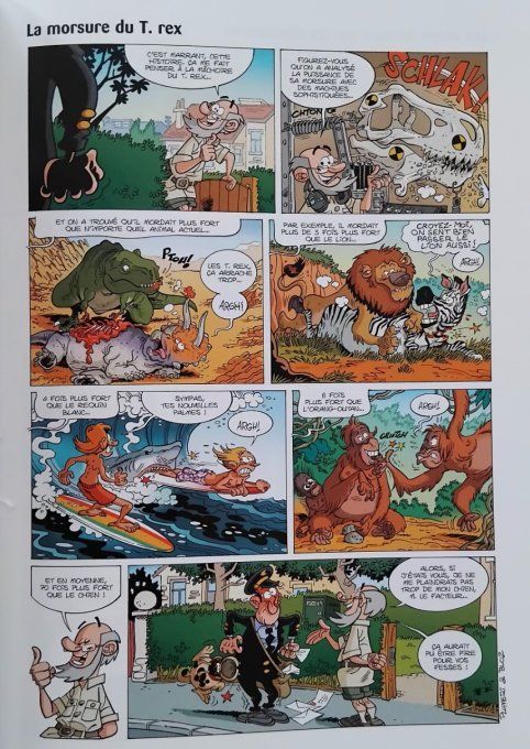 Les dinosaures en bande dessinée tome 2