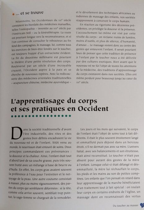 Bébé Bonheur, 35 massages de bien-être pour mon bébé