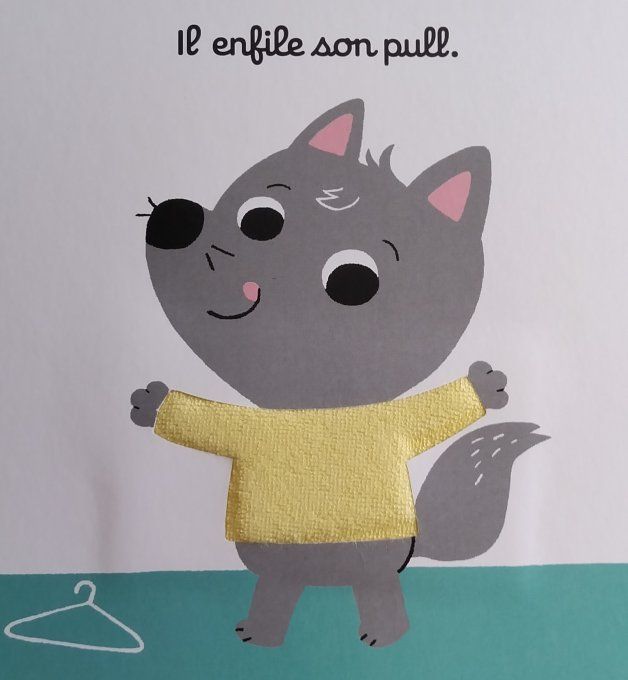 Bébé Loup s'habille