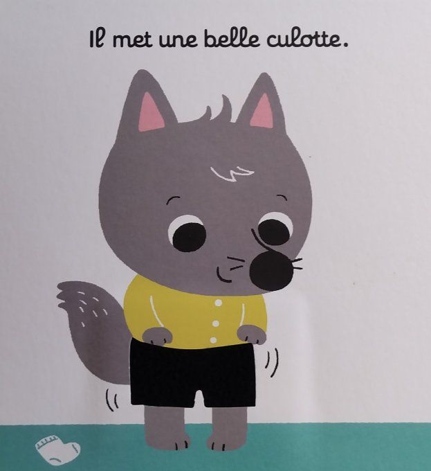 Bébé Loup s'habille