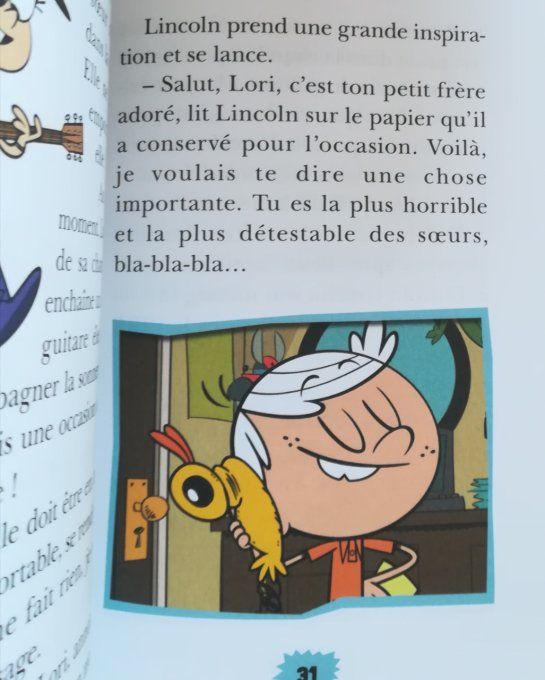 Bienvenue chez les Loud, tome 2 message reçu !