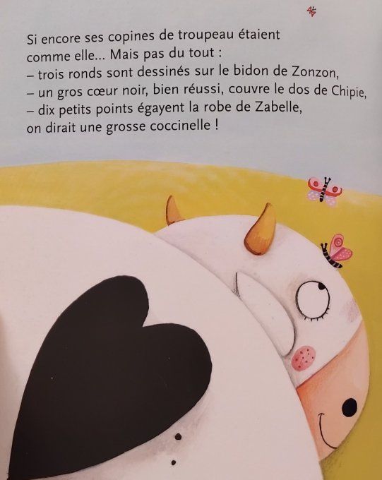 Bouline la vache sans tâche